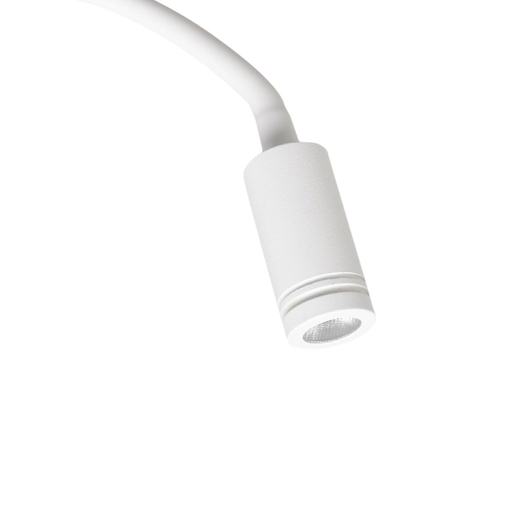 Wandleuchte BASE (8W)+(2W) Weiß - Milagro