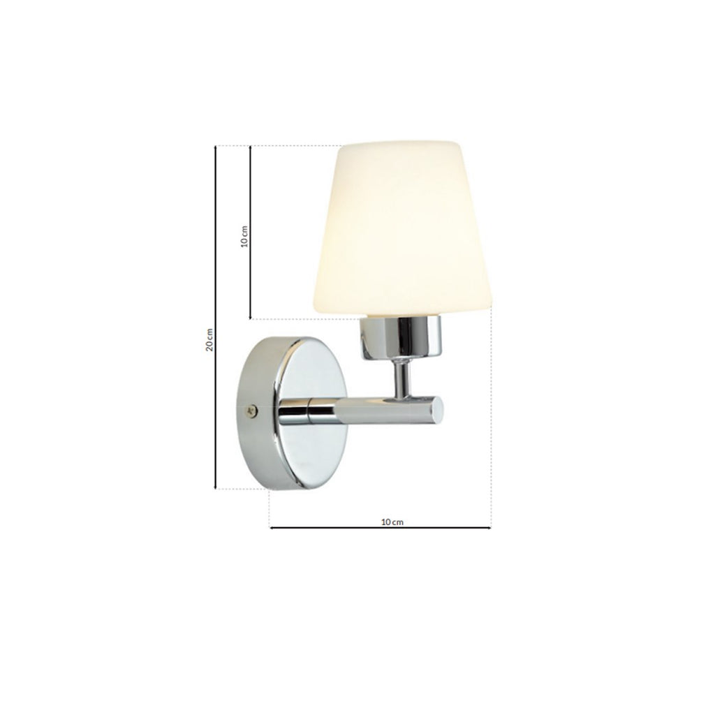 Wandleuchte LEE Chrom (1x G9) - Milagro