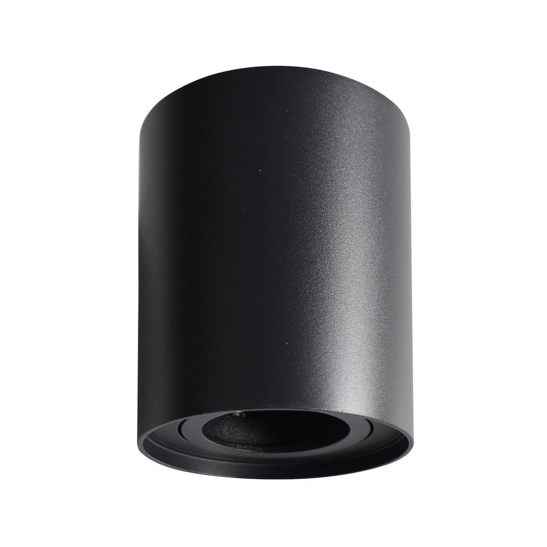 Decken Spot BIMA Rund Schwarz (1x GU10) - Milagro