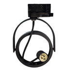 3-Phasen Spot LUGAR Track Schwarz (1x AR111) GU10 - Milagro