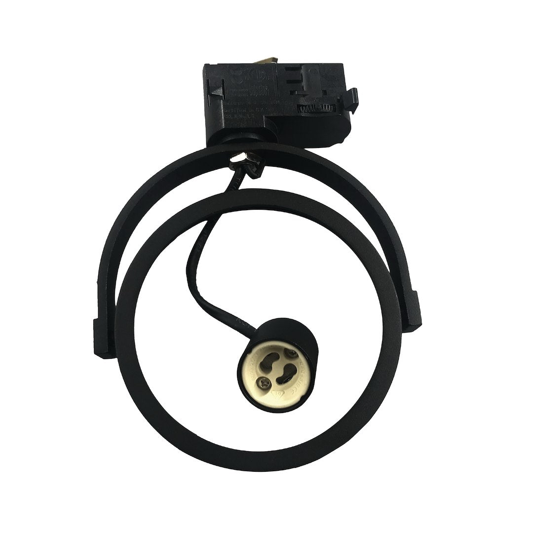3-Phasen Spot LUGAR Track Schwarz (1x AR111) GU10 - Milagro