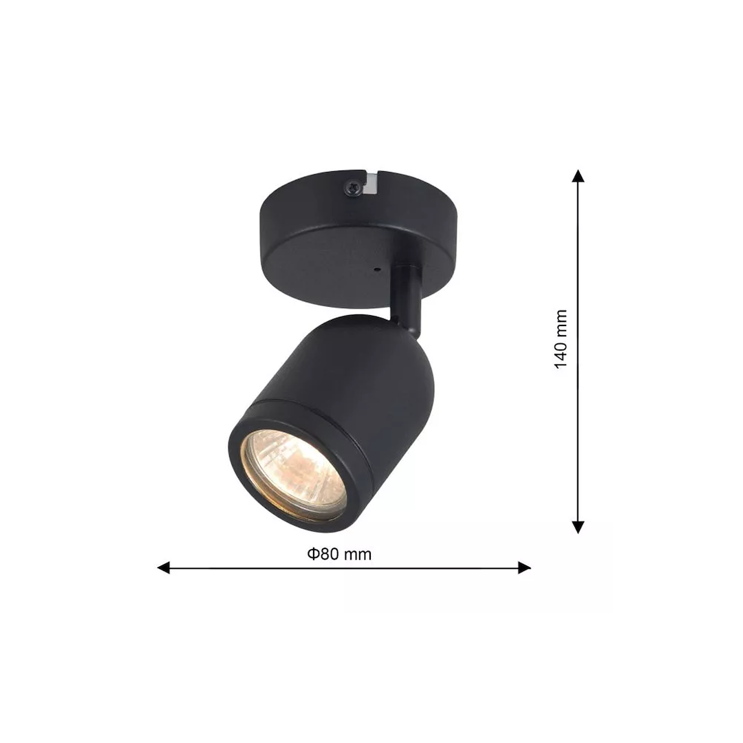 Außen-Wandleuchte PORTER (1x GU10) IP44 - Milagro