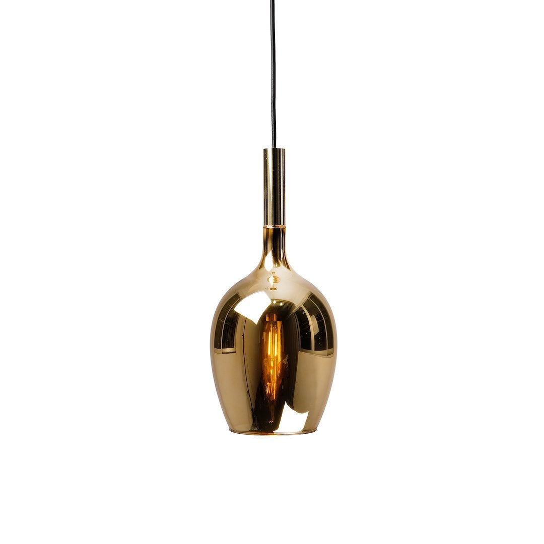 Pendelleuchte LUGANO Gold (1x E14) - Milagro