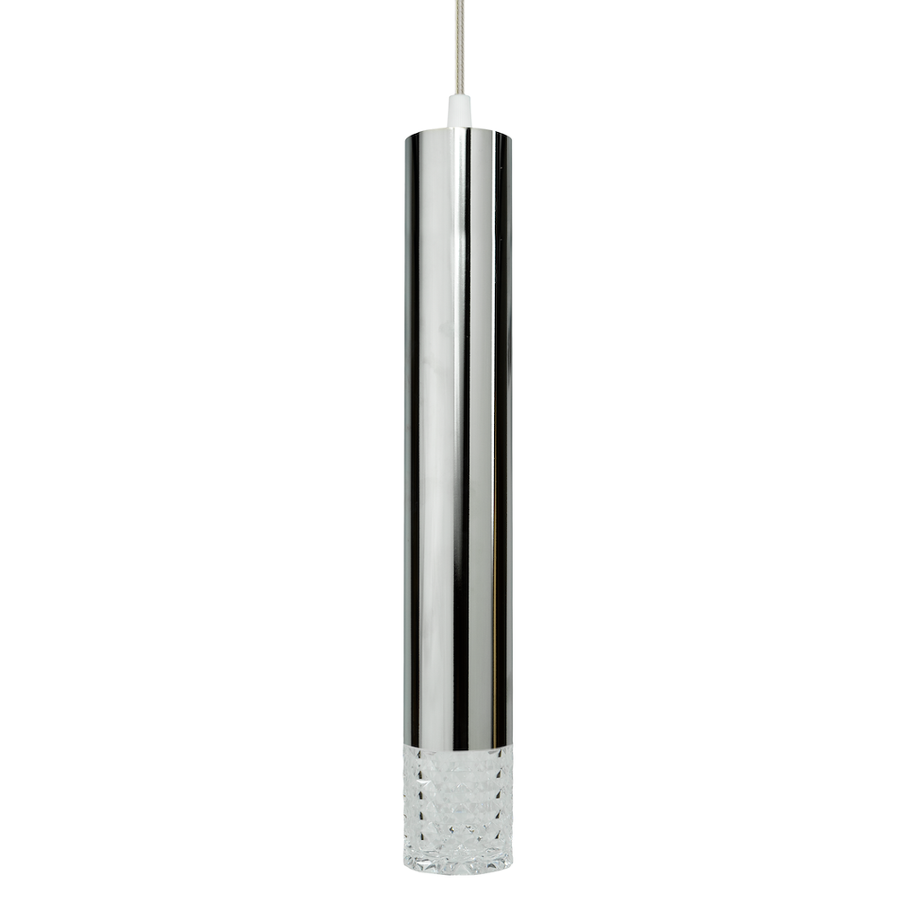 Pendelleuchte TUBI Chrom (1x GU10) - Milagro