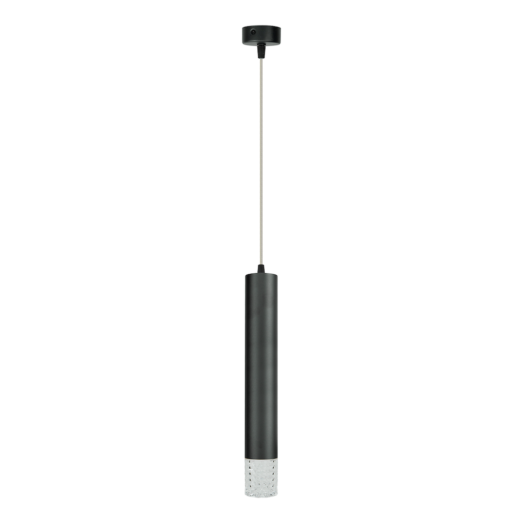 Pendelleuchte TUBI Schwarz (1x GU10) - Milagro