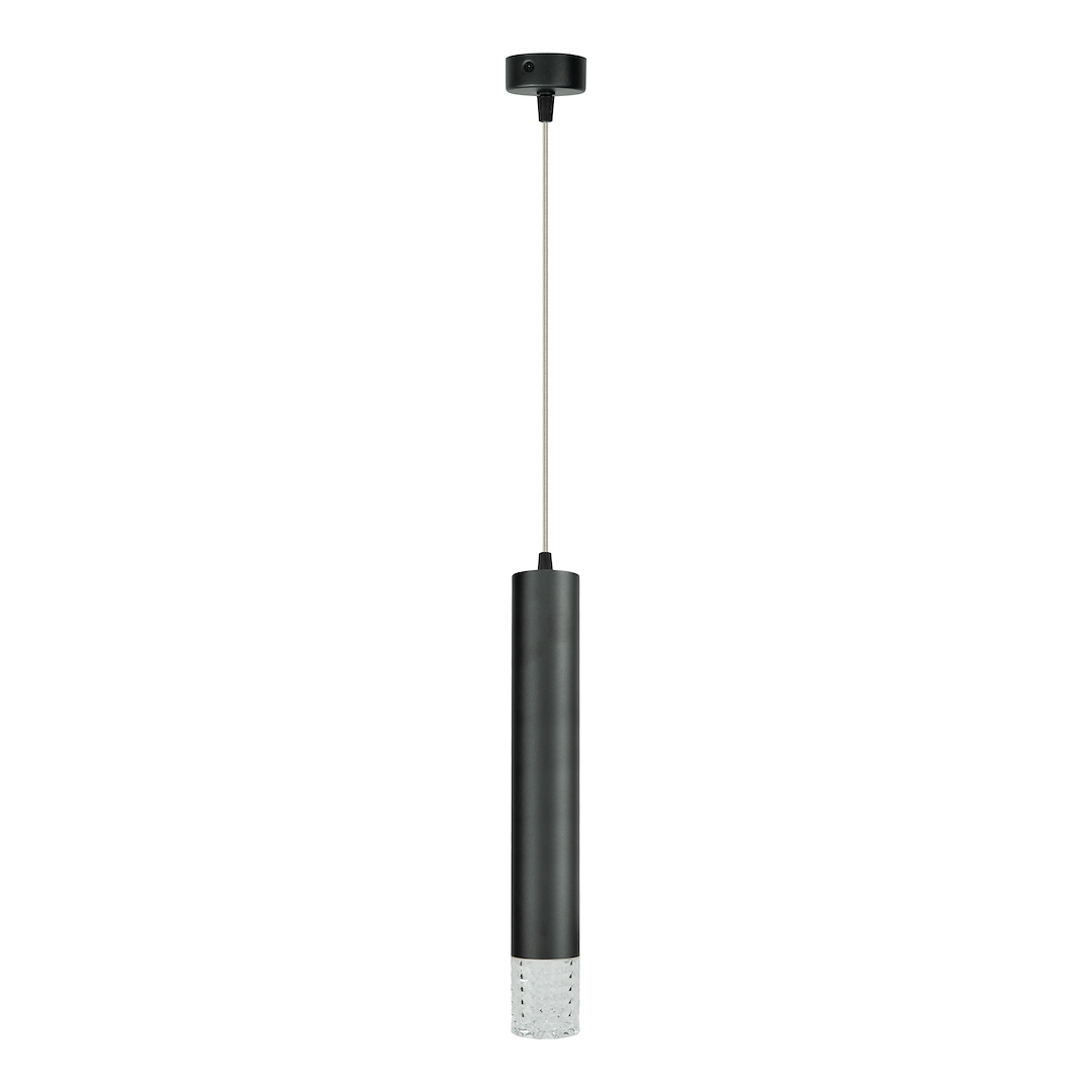 Pendelleuchte TUBI Schwarz (1x GU10) - Milagro