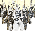Deckenleuchte LUXURIA (9x E14) Gold & Kristall - Milagro