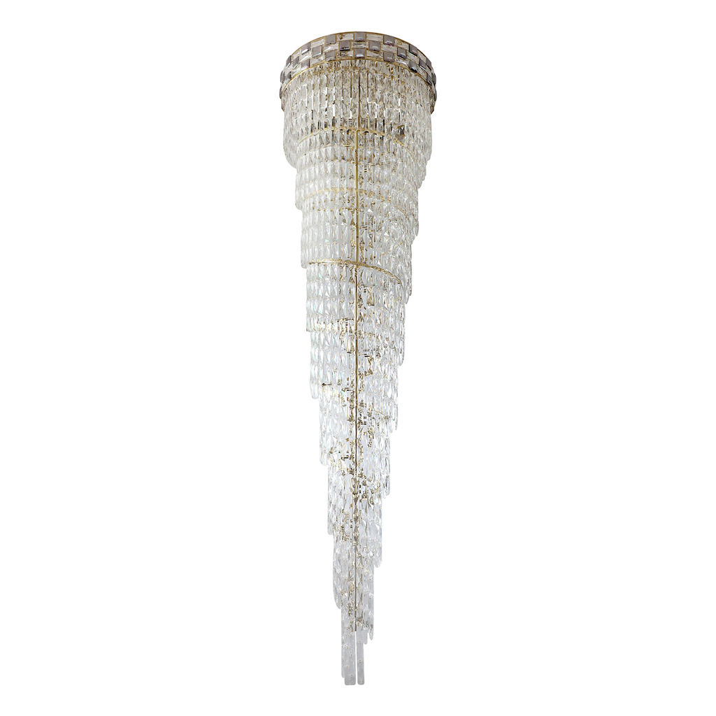 Pendelleuchte / Kronleuchter LUXURIA 300 cm (41x E14) - Milagro