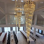 Pendelleuchte / Kronleuchter LUXURIA 300 cm (41x E14) - Milagro