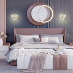 Wandleuchte LUXURIA Gold & Kristall (2x E14) - Milagro