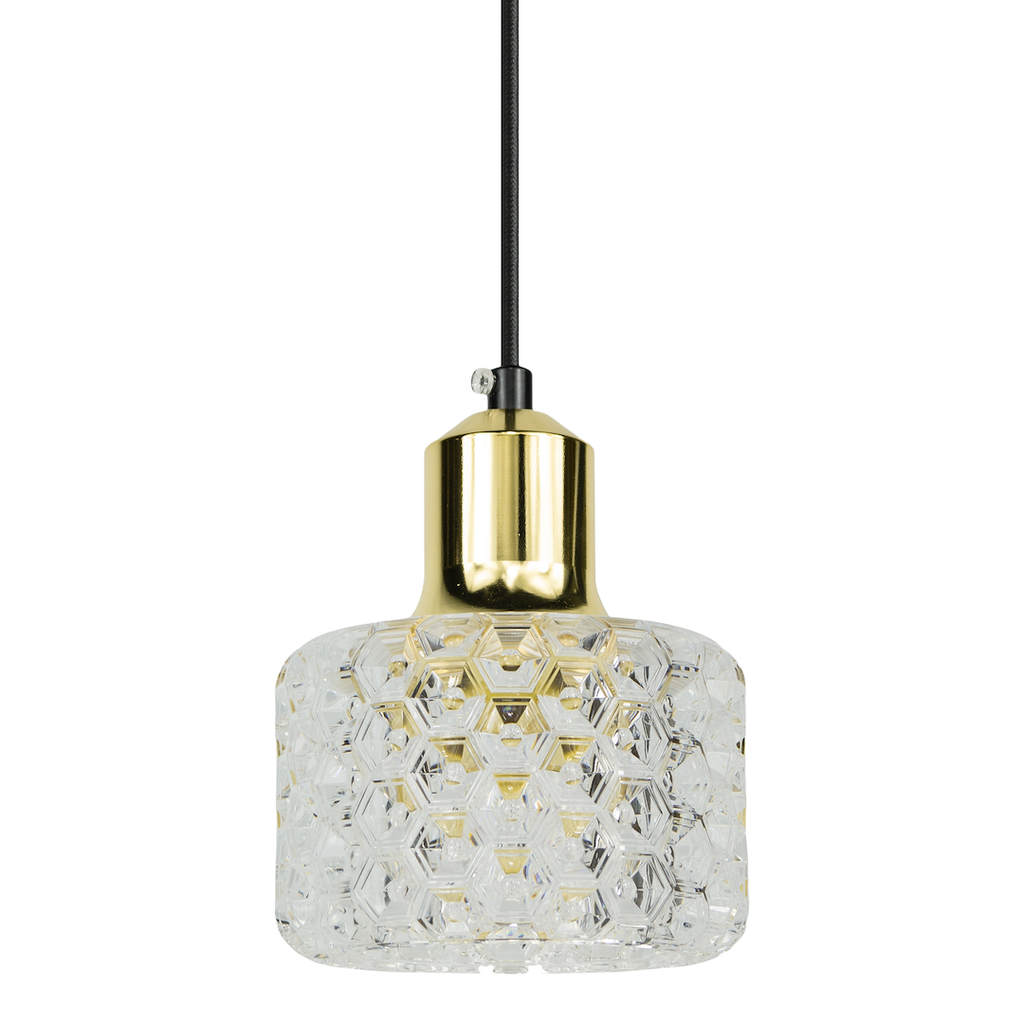 Pendelleuchte LUMI Gold, Acryl (1x G9) - Milagro