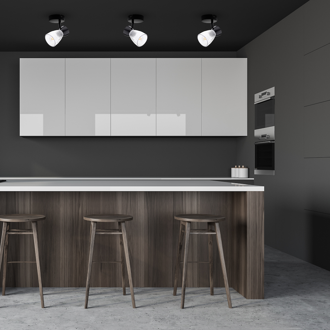 Strahler & Spot, Decken- & Wandleuchte BEST Schwarz (1x E14) - Milagro