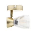 Strahler & Spot, Decken- & Wandleuchte BEST Gold (1x E14) - Milagro