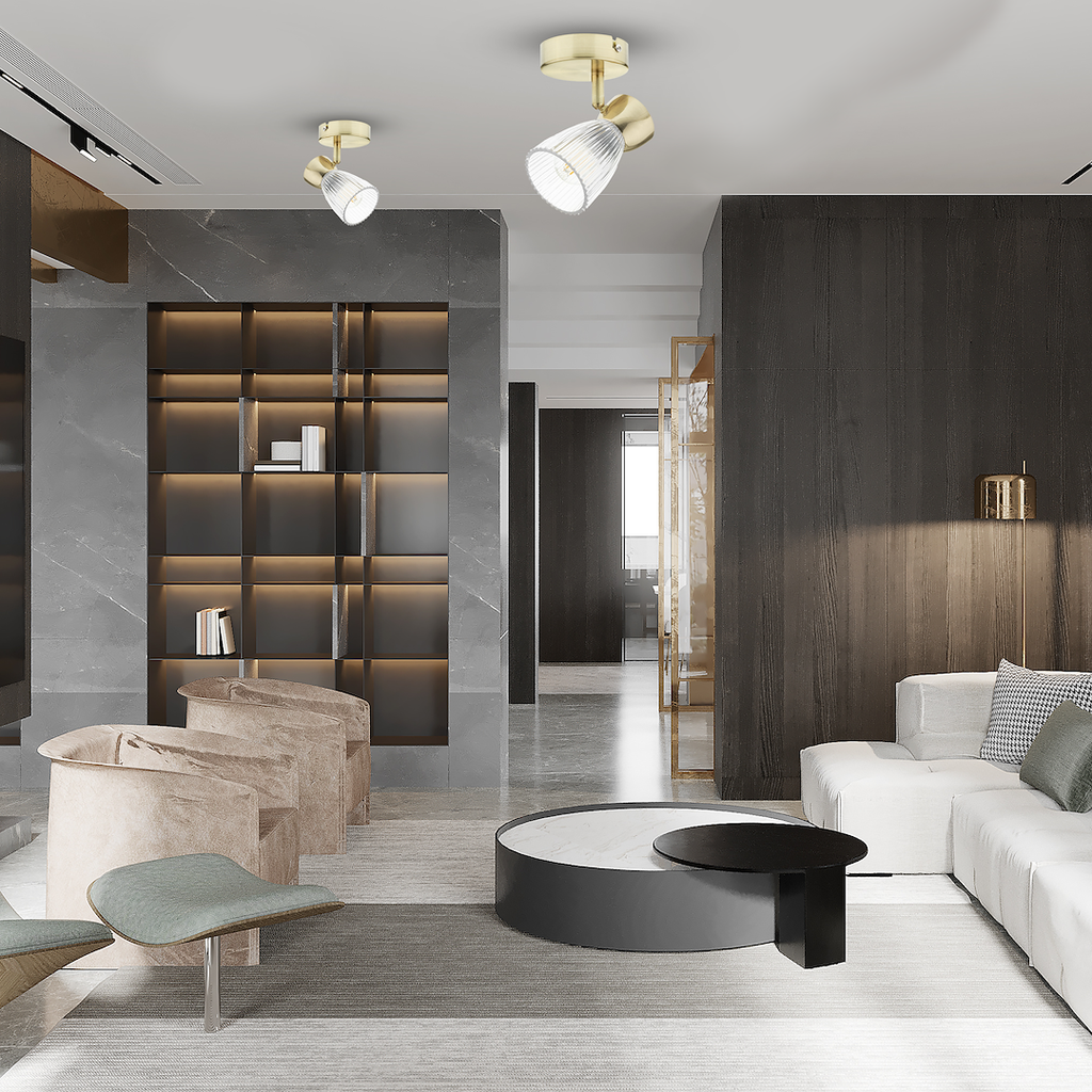 Strahler & Spot, Decken- & Wandleuchte BEST Gold (1x E14) - Milagro