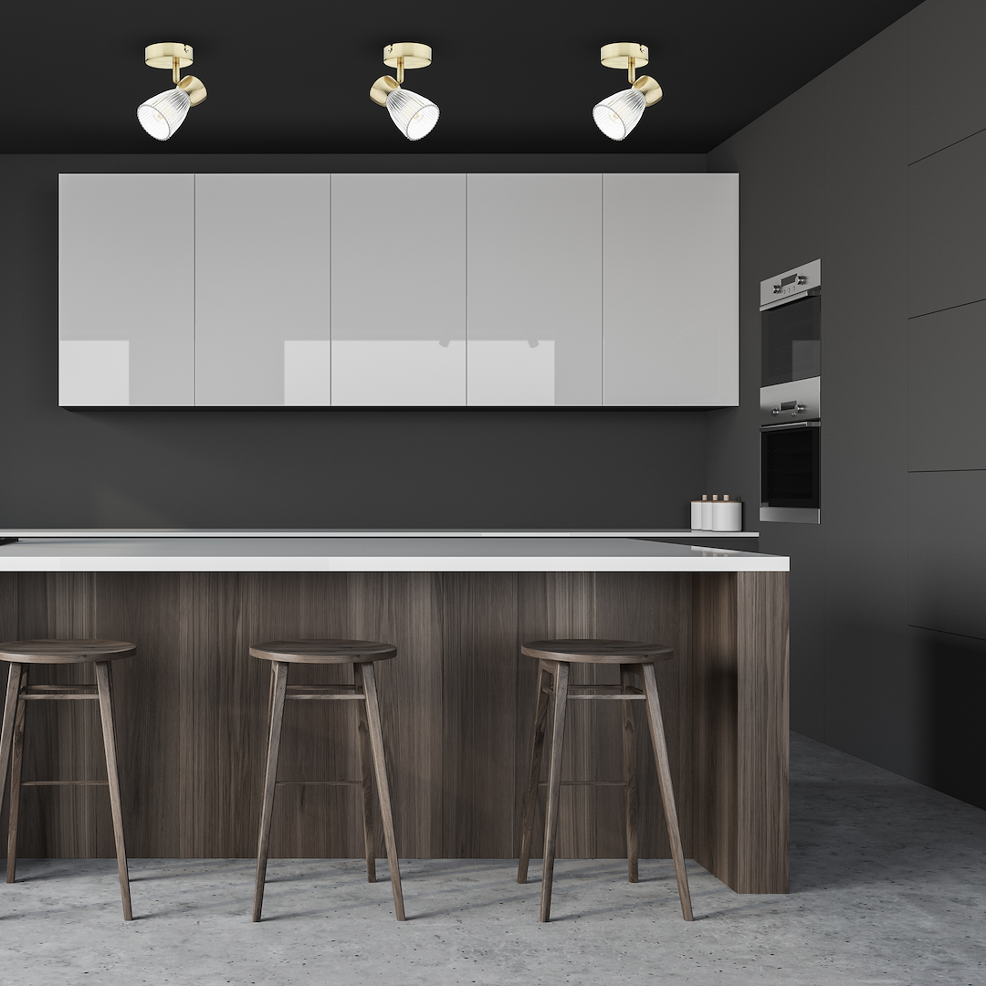 Strahler & Spot, Decken- & Wandleuchte BEST Gold (1x E14) - Milagro