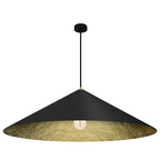 Pendelleuchte Fuji Ø90 cm Gold & Schwarz (1x E27) - Milagro