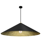 Pendelleuchte Fuji Ø90 cm Gold & Schwarz (1x E27) - Milagro