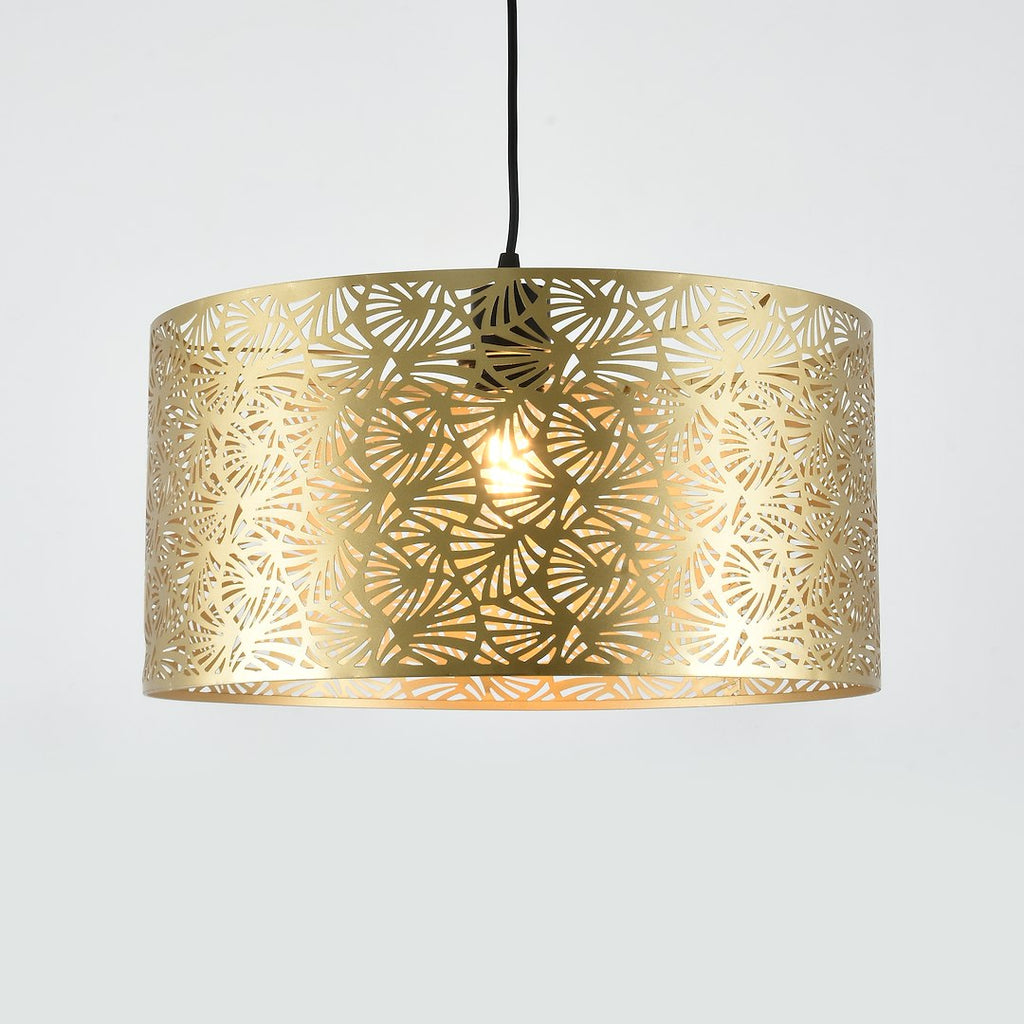 Pendelleuchte BLOSSOM Gold (1x E27) - Milagro