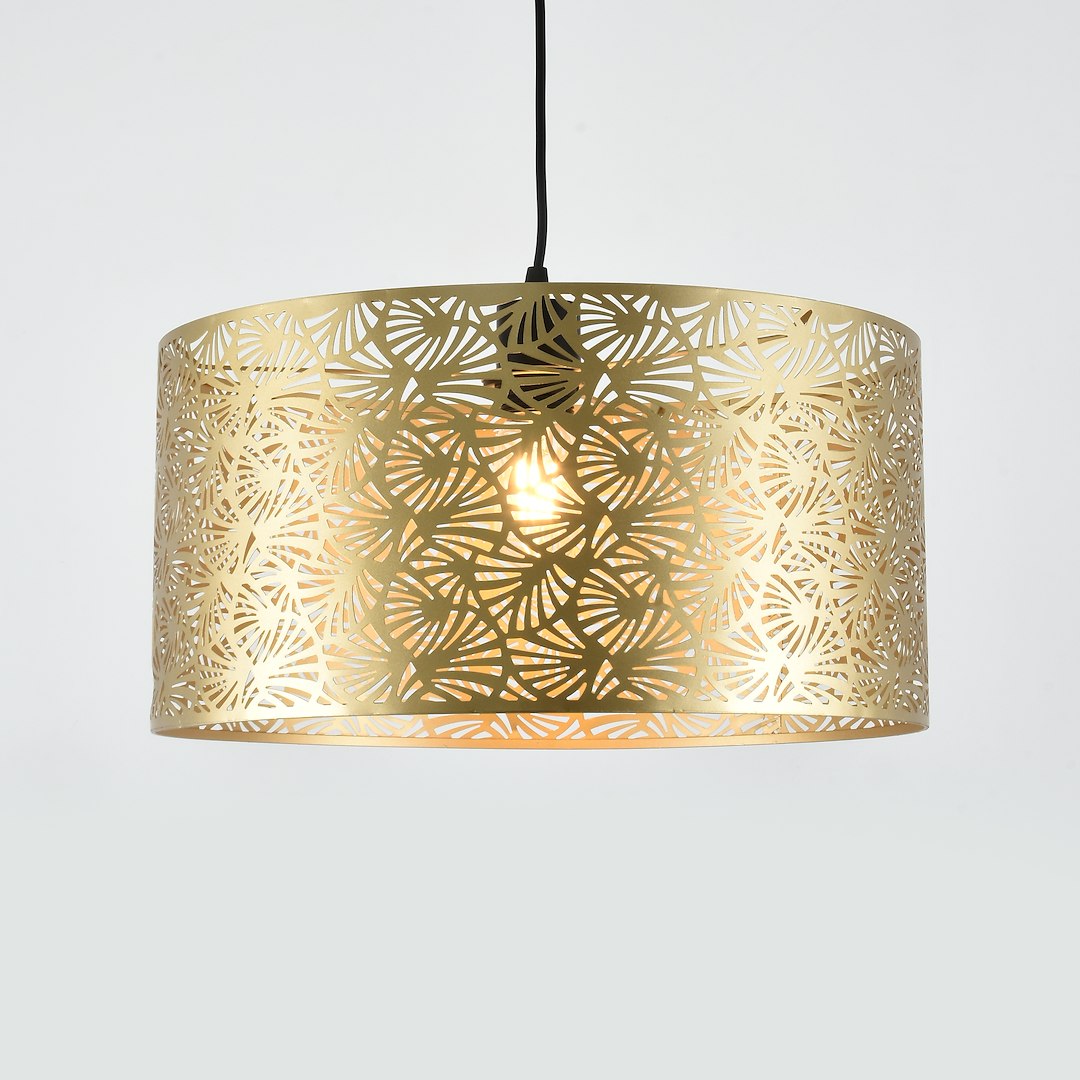 Pendelleuchte BLOSSOM Gold (1x E27) - Milagro