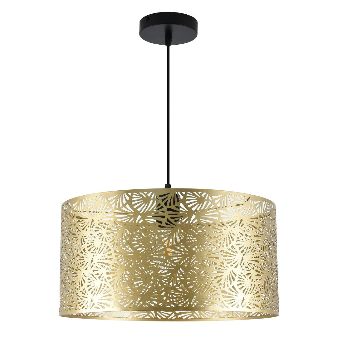 Pendelleuchte BLOSSOM Gold (1x E27) - Milagro