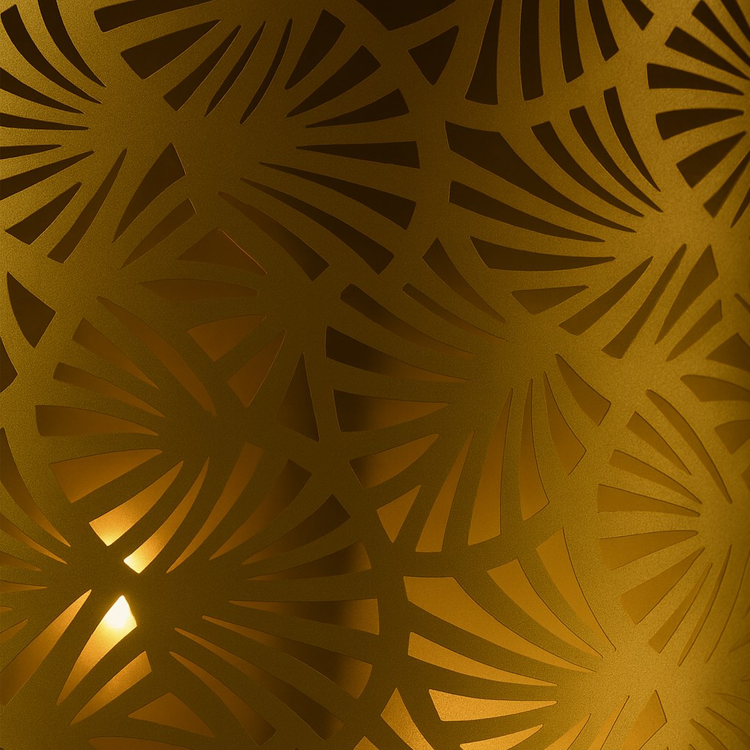 Pendelleuchte BLOSSOM Gold (1x E27) - Milagro