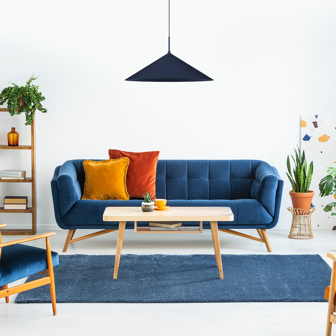 Pendelleuchte CAPITAL Blau (1x GX53) - Milagro