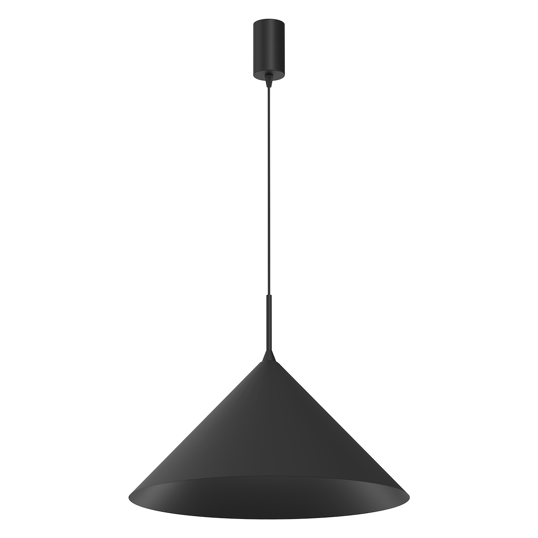 Pendelleuchte CAPITAL Schwarz Ø46 cm (1x GX53) - Milagro