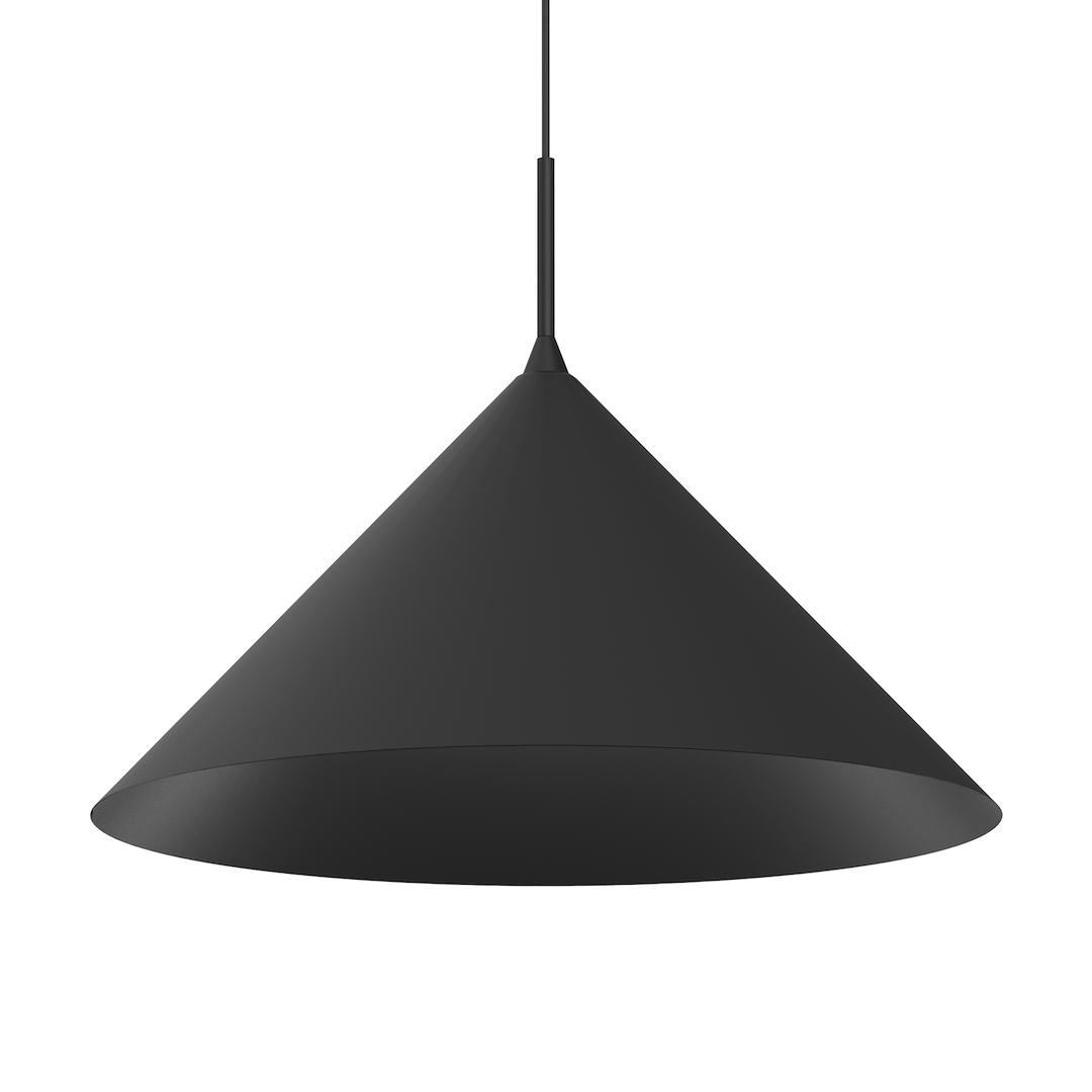 Pendelleuchte CAPITAL Schwarz Ø46 cm (1x GX53) - Milagro
