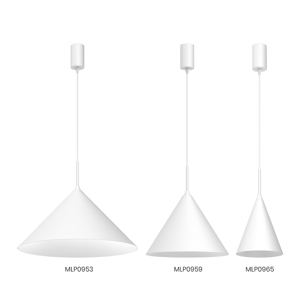 Pendelleuchte Capital Weiß Ø46 cm (1x GX53) - Milagro