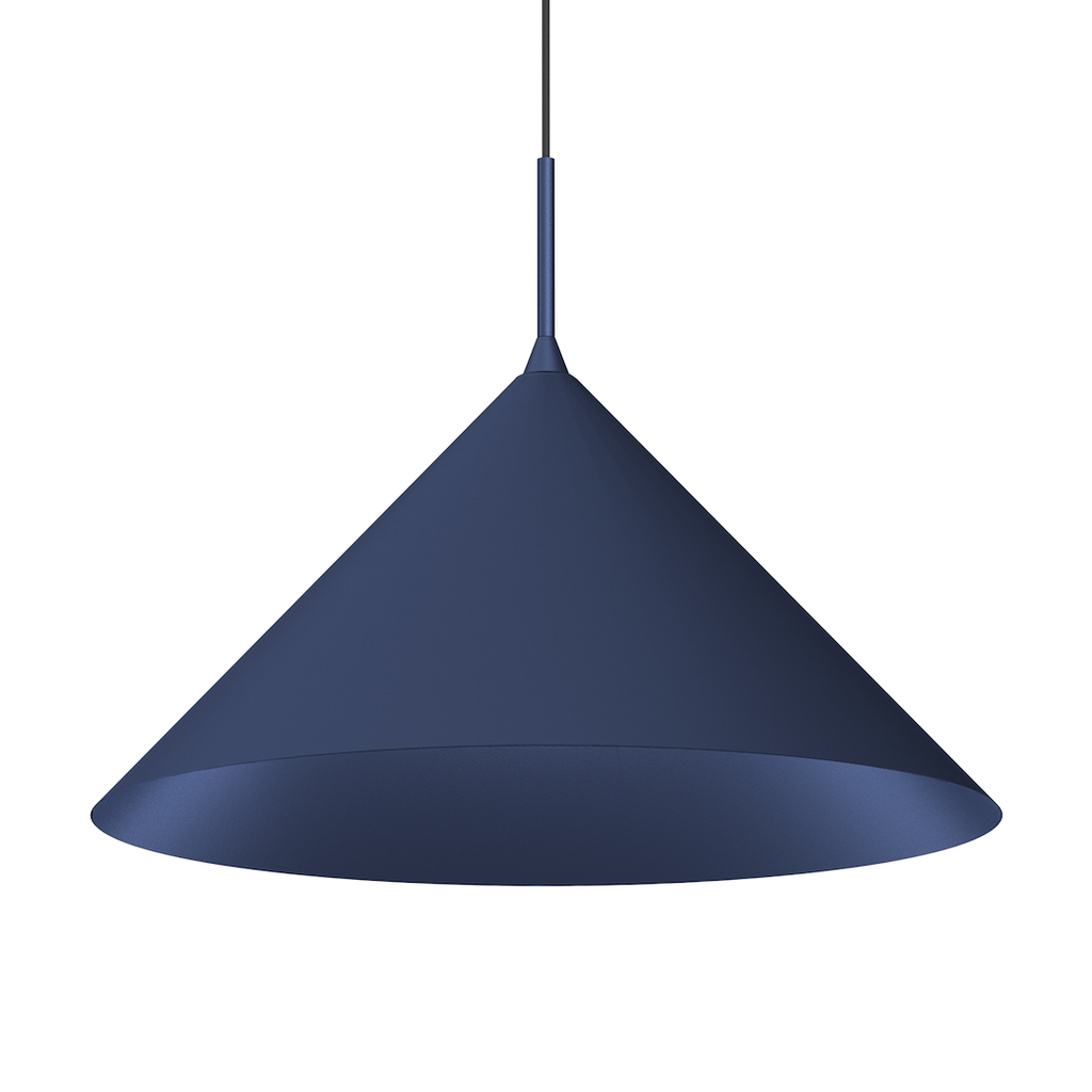 Pendelleuchte CAPITAL Navy Blau Ø46 cm (1x GX53) - Milagro