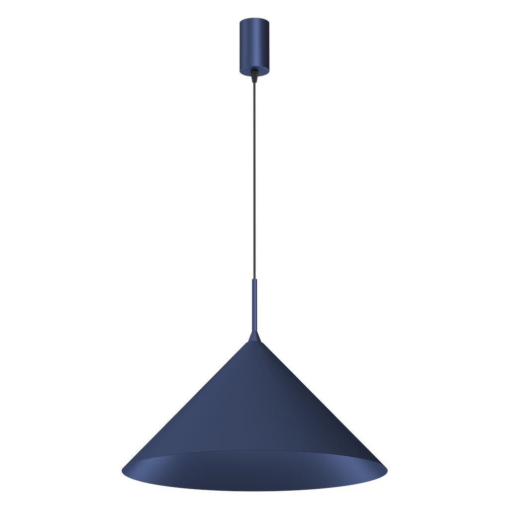 Pendelleuchte CAPITAL Navy Blau Ø46 cm (1x GX53) - Milagro