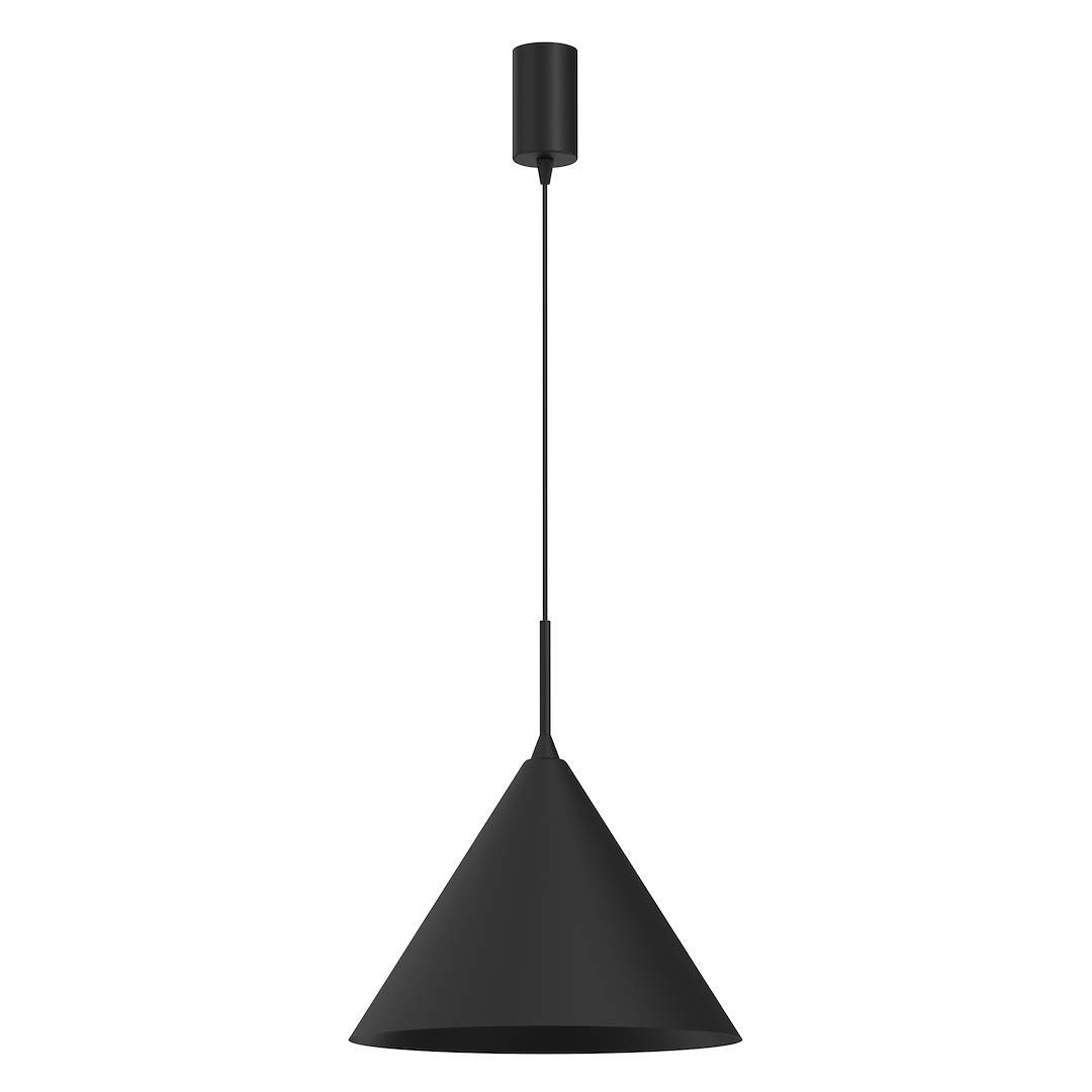 Pendelleuchte CAPITAL Schwarz Ø32 cm (1x GX53) - Milagro
