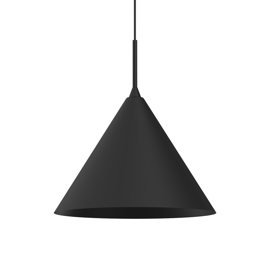 Pendelleuchte CAPITAL Schwarz Ø32 cm (1x GX53) - Milagro