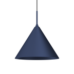 Pendelleuchte CAPITAL Navy Blau Ø32 cm (1x GX53) - Milagro