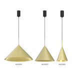 Pendelleuchte CAPITAL Gold Ø17 cm (1x GX53) - Milagro