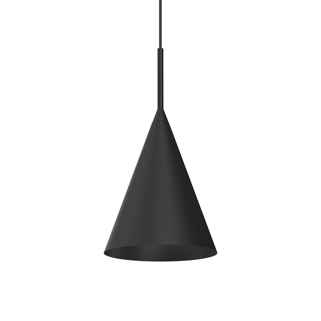 Pendelleuchte CAPITAL Schwarz Ø17 cm (1x GX53) - Milagro