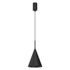 Pendelleuchte CAPITAL Schwarz Ø17 cm (1x GX53) - Milagro