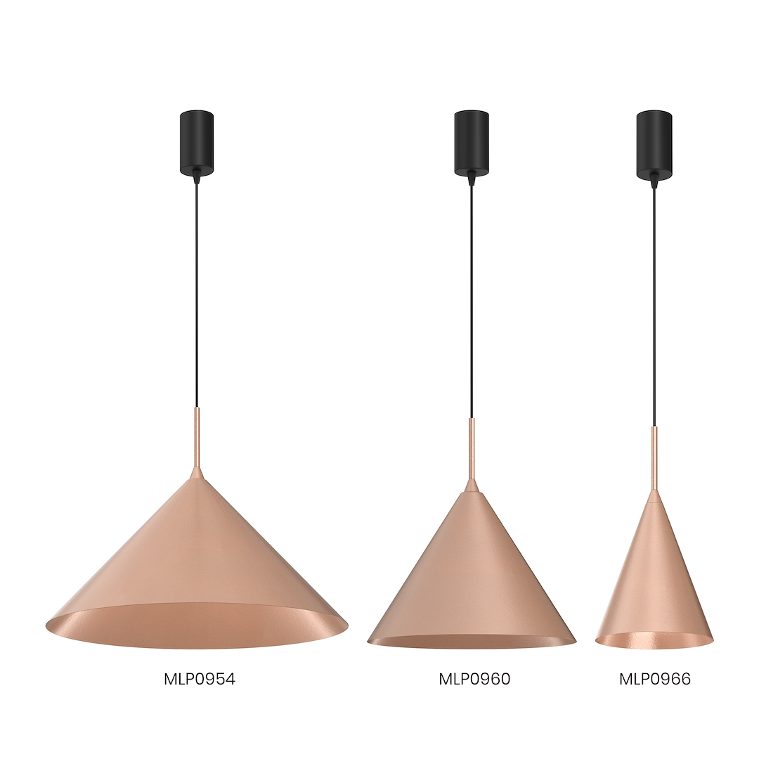 Pendelleuchte CAPITAL Kupfer Farben Ø17 cm (1x GX53) - Milagro