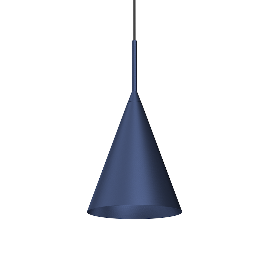 Pendelleuchte CAPITAL Navy Blau Ø17 cm (1x GX53) - Milagro
