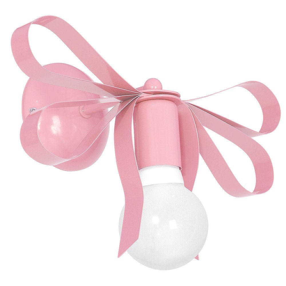 Kinder-Wandleuchte EMMA Pink / Rosa (1x E27) - Milagro