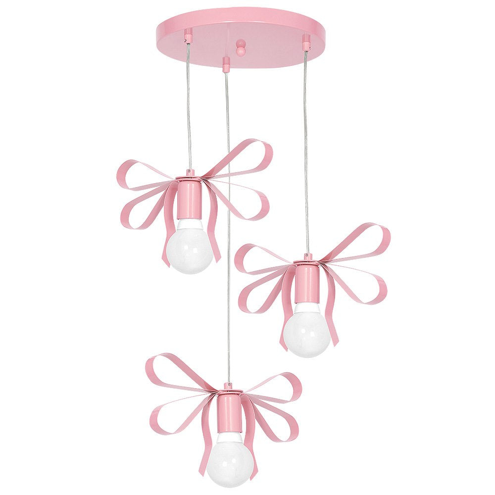 Kinder Pendelleuchte EMMA PINK Rosa (3x E27) - Milagro