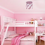 Kinderzimmer Deckenleuchte CORAZON rosa Herz (3x E27) - Milagro