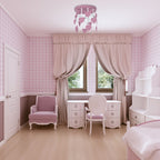 Kinderzimmer Deckenleuchte CORAZON rosa Herz (3x E27) - Milagro