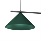 Pendelleuchte CAPITAL Grün & Schwarz (2x GX53) - Milagro