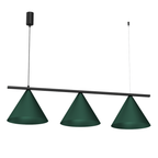 Pendelleuchte CAPITAL Grün & Schwarz (3x GX53) - Milagro