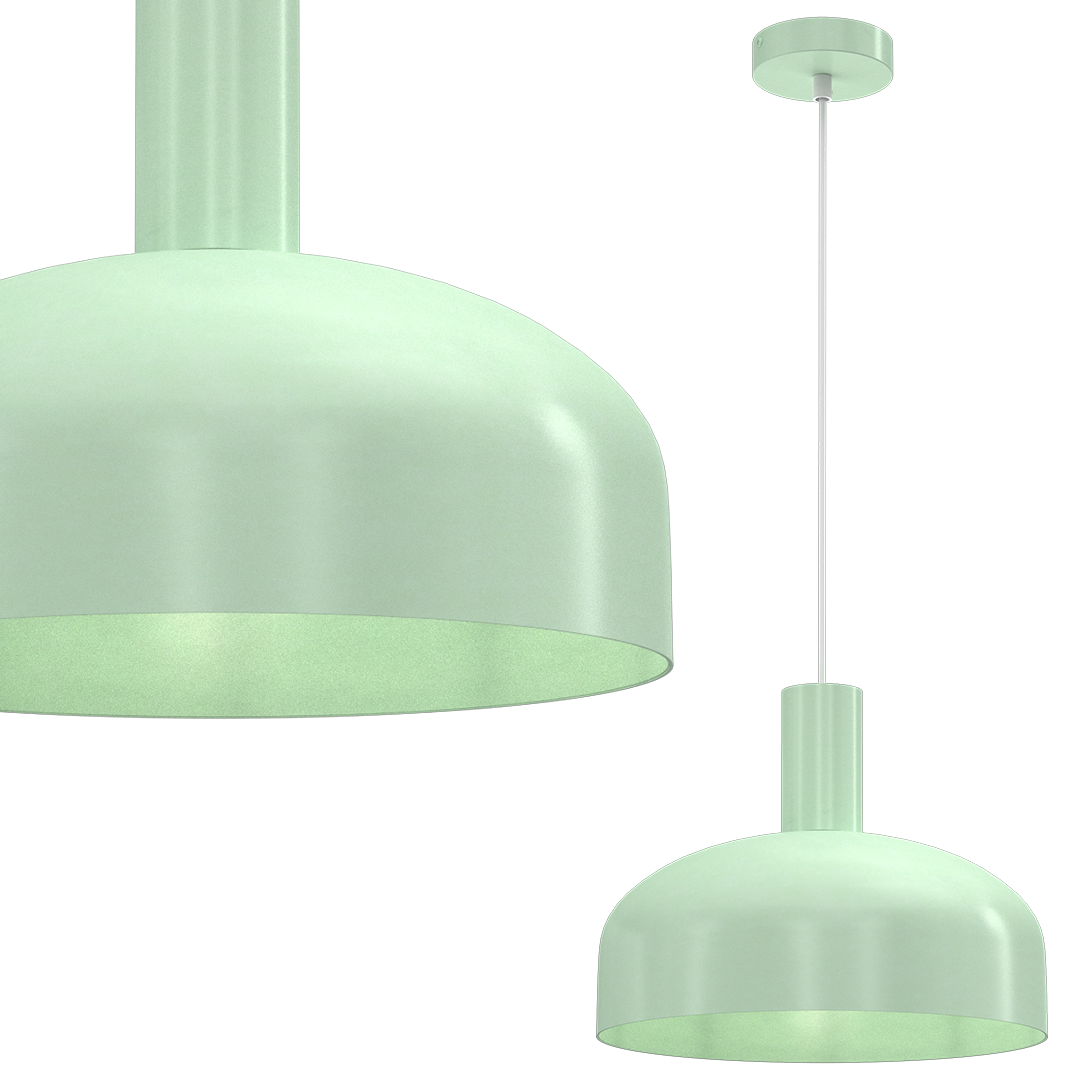Pendelleuchte VISBY Mint (1x E27) - Milagro