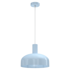 Pendelleuchte VISBY Blau (1x E27) - Milagro