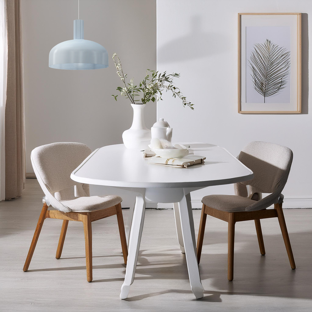 Pendelleuchte VISBY Blau (1x E27) - Milagro