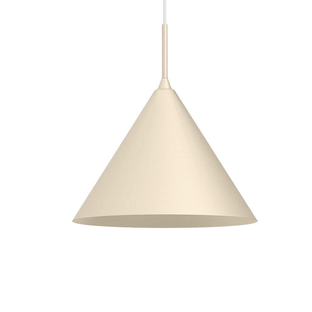 Pendelleuchte CAPITAL Beige & Creme Ø32 cm (1x GX53) - Milagro