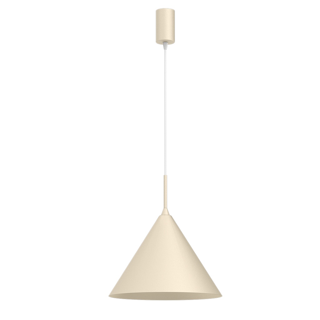Pendelleuchte CAPITAL Beige & Creme Ø32 cm (1x GX53) - Milagro